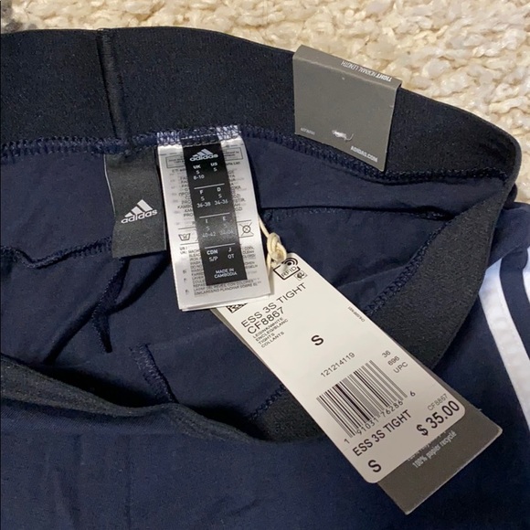 Adidas essential tight leggings, NWT - Picture 2 of 5